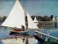 Monet, Claude Oscar - Sailing At Argenteuil